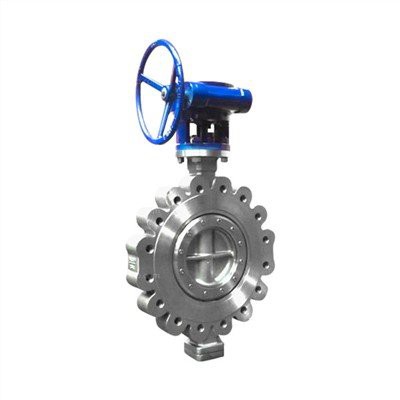 Vannes papillon à triple décalage