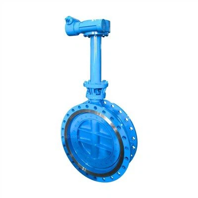 Vannes papillon manuelles à triple excentration